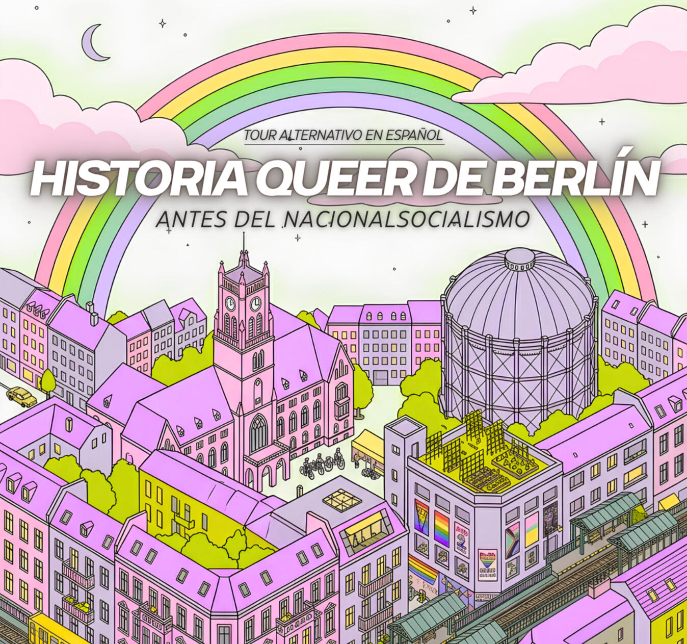 SQUATTING EN KREUZBERG ✦ mujeres organizadas por la vivienda Tour alternativo en español