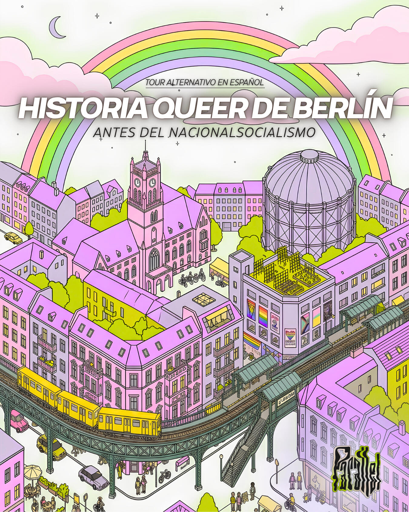SQUATTING EN KREUZBERG ✦ mujeres organizadas por la vivienda Tour alternativo en español